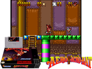 Aero the Acro-Bat (E) Cover